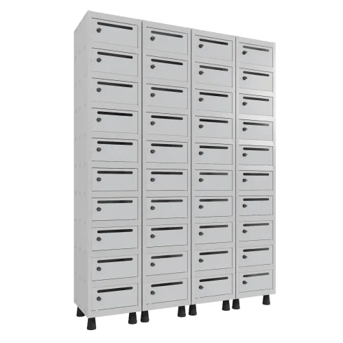 ARMÁRIO PORTA OBJETOS COM 40 PORTAS